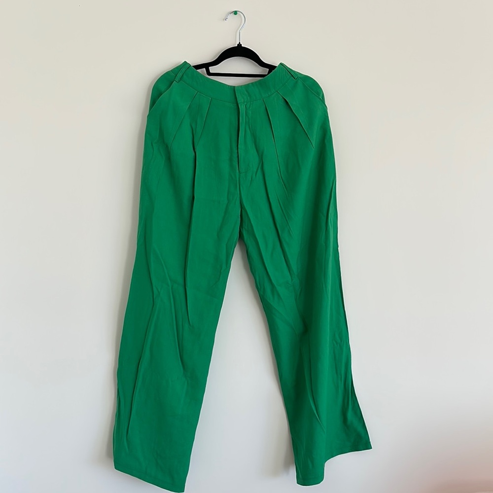Green Women's Pants
